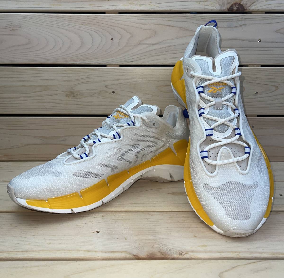 リーボック 26.5cm ジグ キネティカ 2 ベージュ系 オレンジ Reebok ZIG 