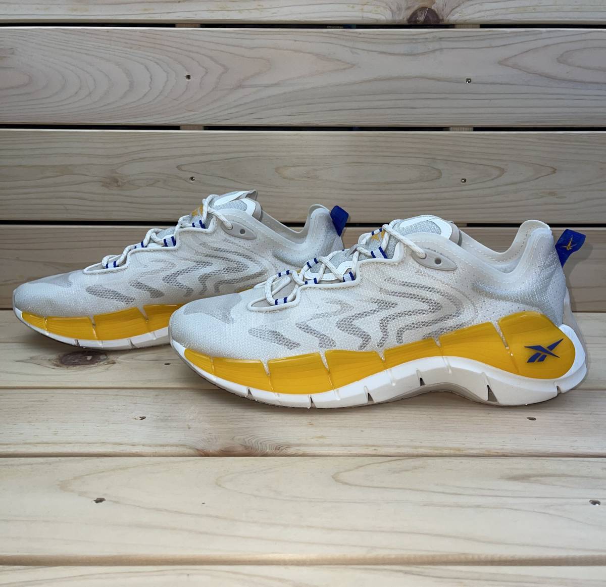 リーボック 26.5cm ジグ キネティカ 2 ベージュ系 オレンジ Reebok ZIG 