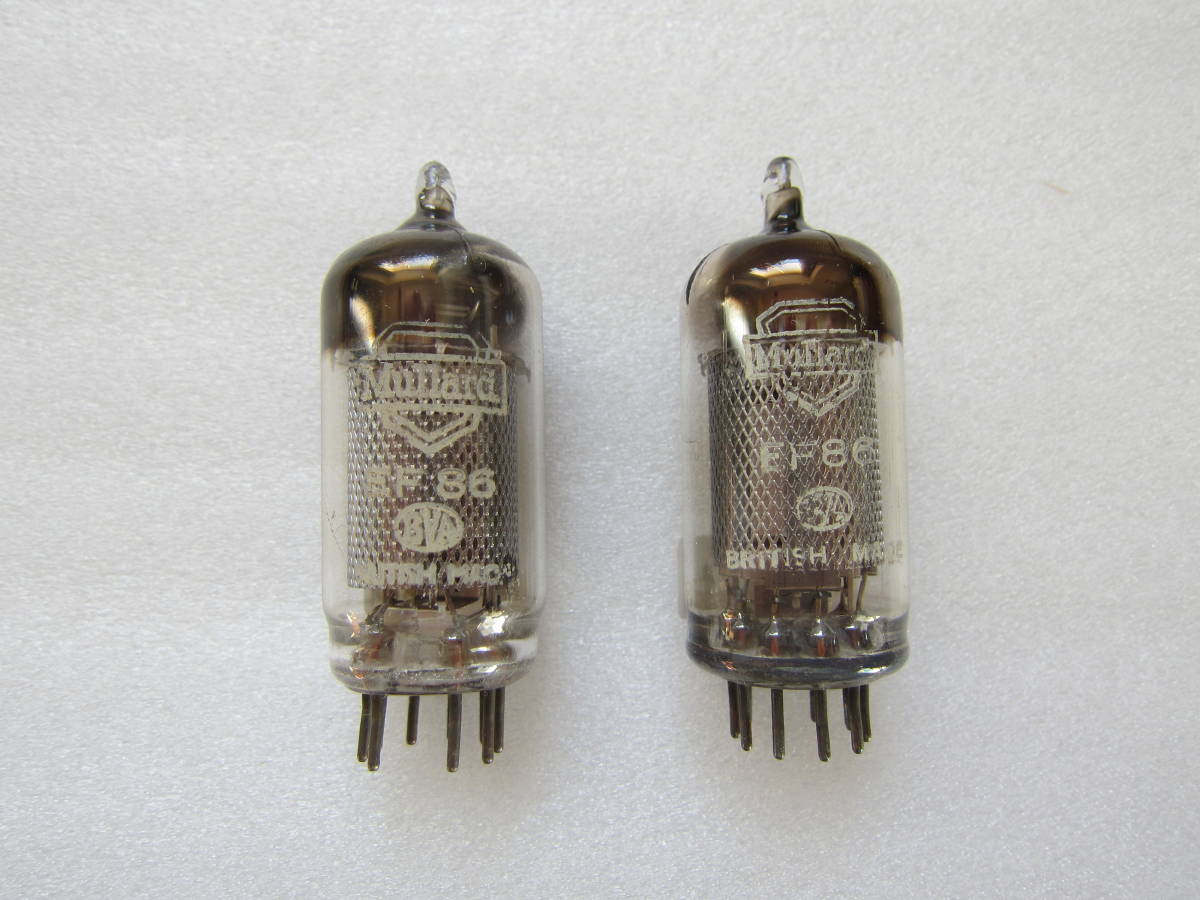 □USED13311□ Mullard EF86（ロングメッシュ）2本セット Yahoo