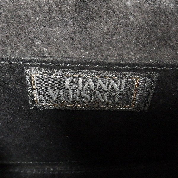 VERSACE ヴェルサーチ GIANNI ミニ ジャンニ 1円 メデューサ □美品□ 1円希少Gianni ラ JP メドゥーサ | レザー 美品 チェーン