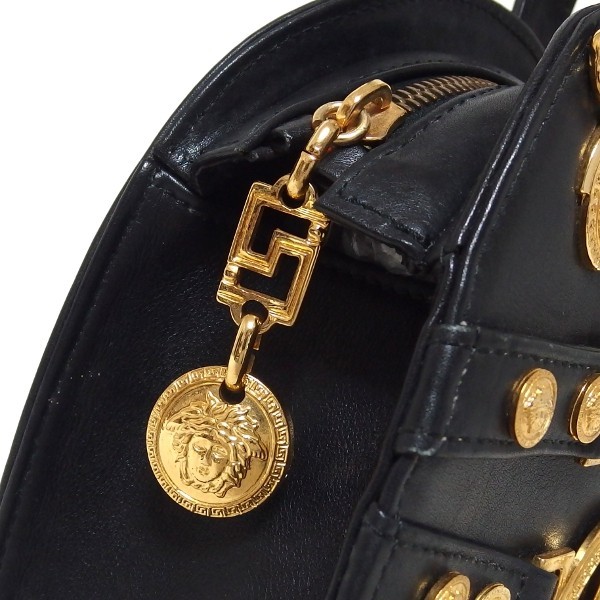 VERSACE ヴェルサーチ GIANNI ミニ ジャンニ 1円 メデューサ □美品□ 1円希少Gianni ラ JP メドゥーサ | レザー 美品 チェーン