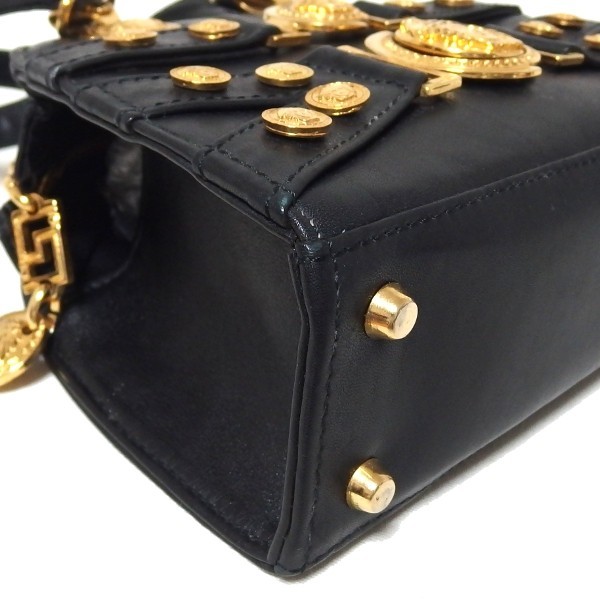 VERSACE ヴェルサーチ GIANNI ミニ ジャンニ 1円 メデューサ □美品□ 1円希少Gianni ラ JP メドゥーサ | レザー 美品 チェーン