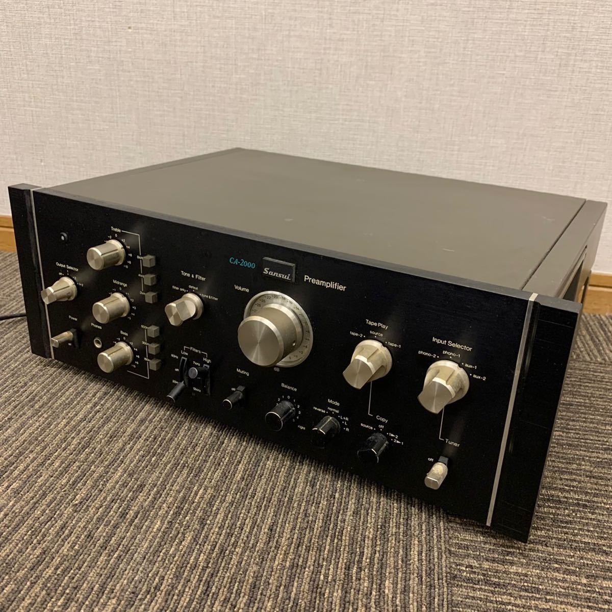 Sansui サンスイ 山水電気 オーディオ機器 アンプ プリアンプ 