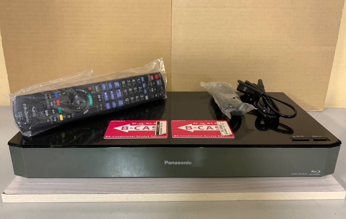 安心！整備品 】 上位機 Panasonic 【 DMR-BXT870 】 大容量3TB/最大6