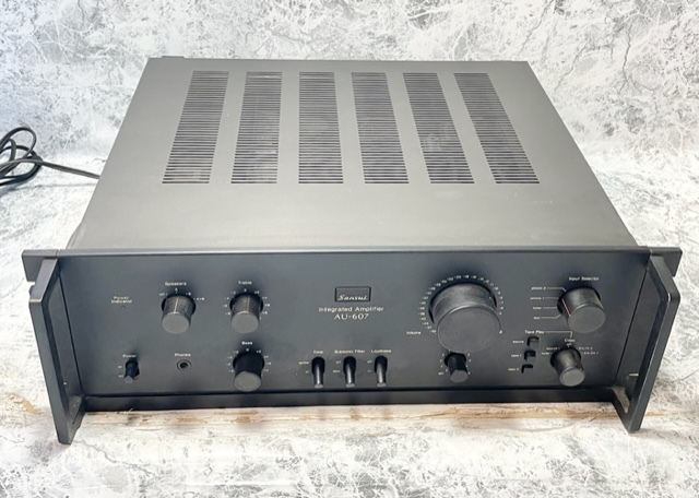 ♪♪T59 SANSUI/山水 プリメインアンプ AU-607 音響機器♪♪ SANSUI