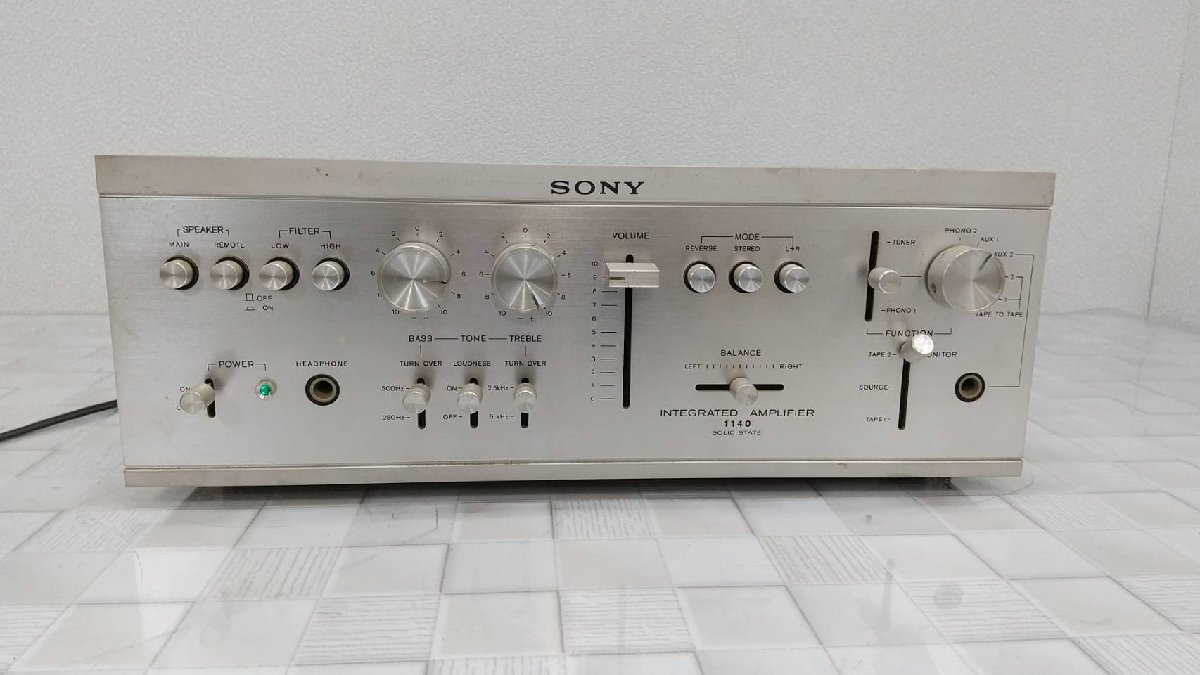 SONY ステレオアンプ TA-1140 ジャンク(ソニー)｜売買された