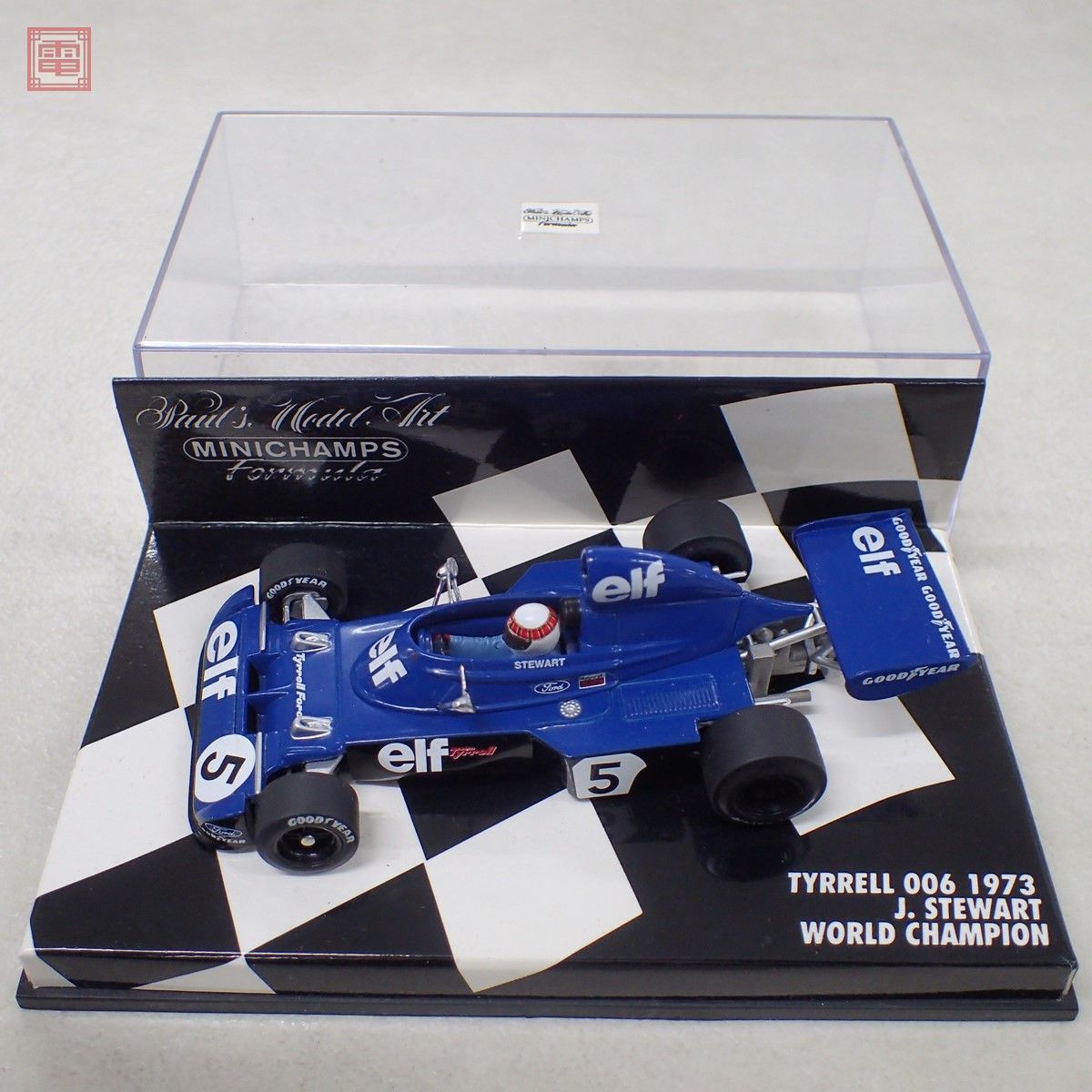 PMA 1/43 ティレル 006 1973 #5 J.スチュワート優勝車 No.430730005