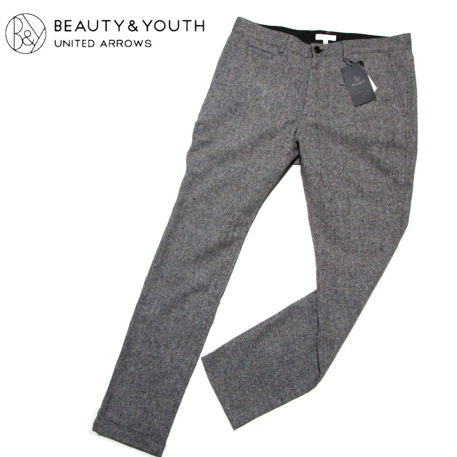 全国無料 ユナイテッドアローズ ウールテーパードパンツ グレー系 サイズL トラウザーズ UNITED ARROWS BEAUTY & YOUTH(Lサイズ)｜売買されたオークション情報、yahooの商品情報をアーカイブ公開 - オークフ Lサイズ