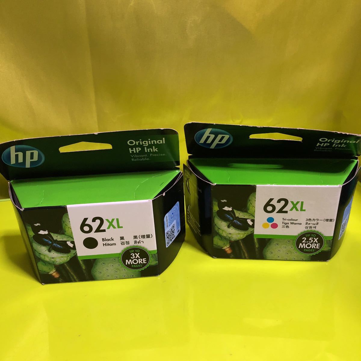 HP 62XL 増量 HP62XL 純正インクカートリッジ インクカートリッジ