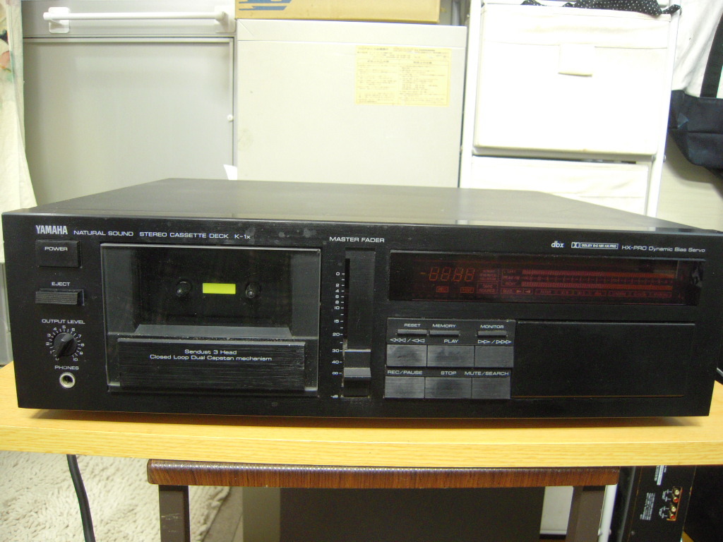 □t1766 ジャンク☆YAMAHA ヤマハ K-1X ステレオカセットデッキ