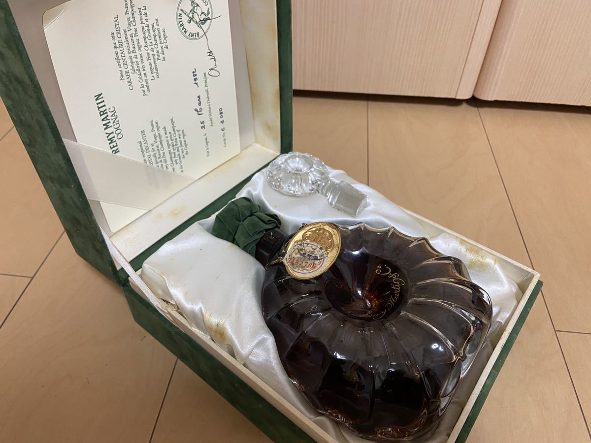 セントークリスタル レミーマルタン REMY MARTIN 古酒 バカラ 700ml