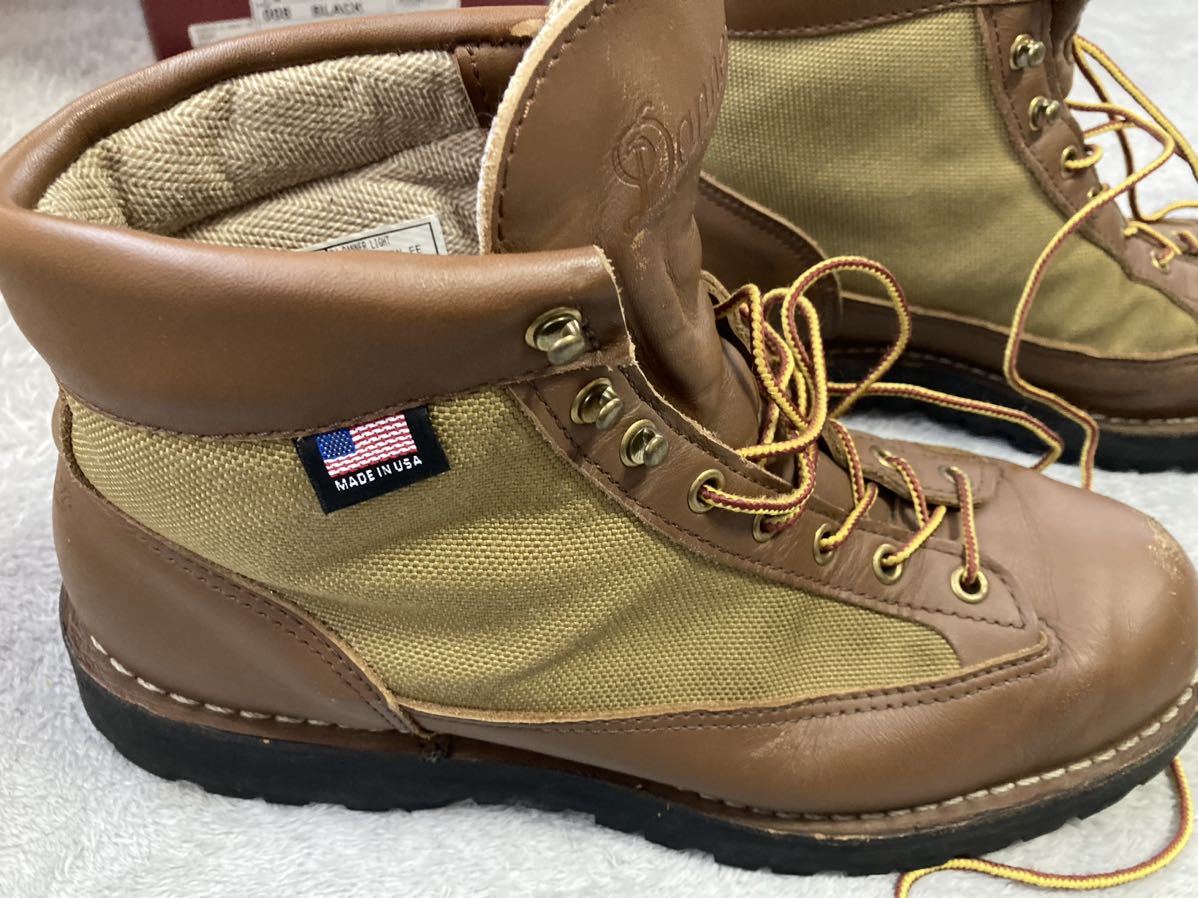 ゴアテックス ダナーライト DANNER us9.5 ロー ダナー US9.5 ブーツ セダー ローカット EE ブラウン USA製Danner 0 US9 マウンテンライトセダー