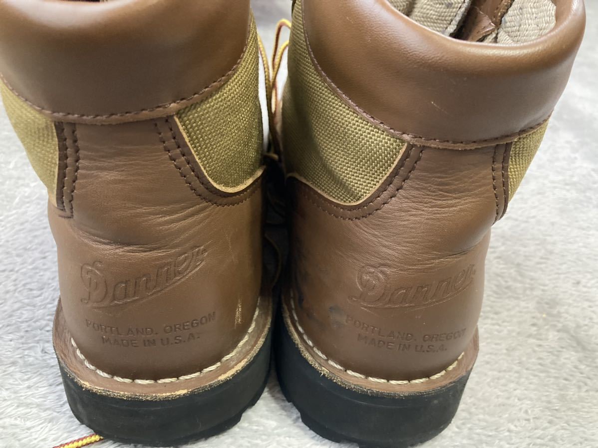 ゴアテックス ダナーライト DANNER us9.5 ロー ダナー US9.5 ブーツ セダー ローカット EE ブラウン USA製Danner 0 US9 マウンテンライトセダー