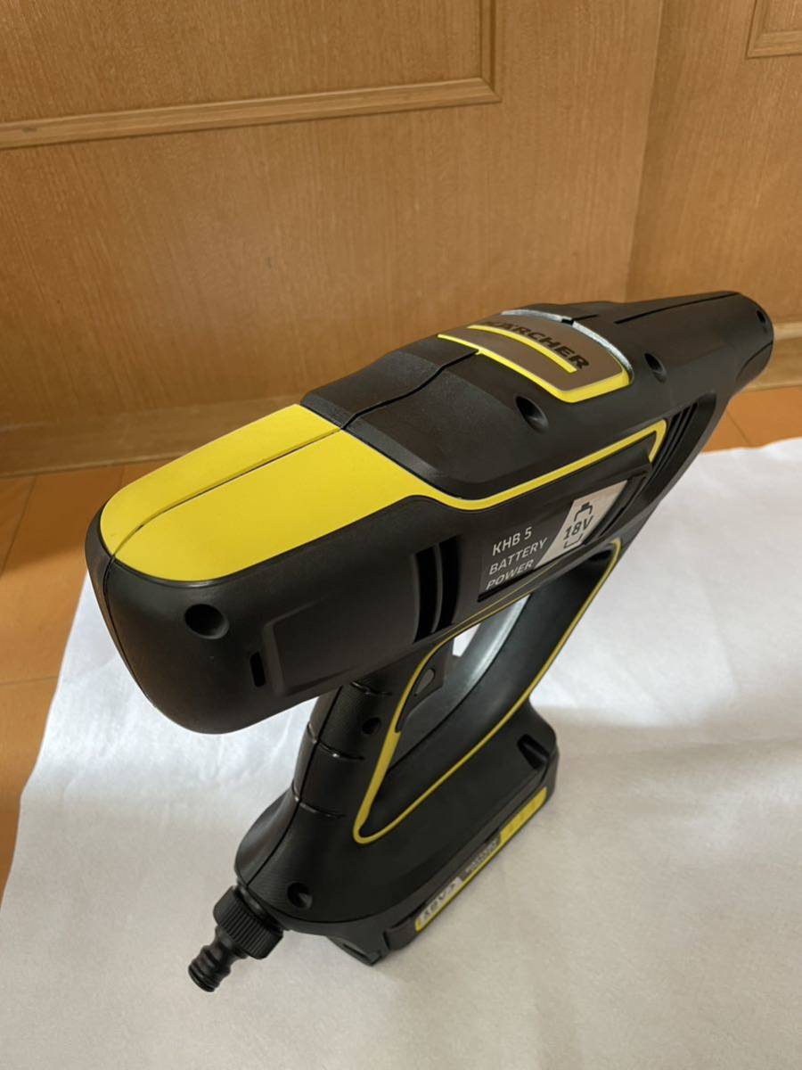 KHB 5 バッテリー式 18V ケルヒャー高圧洗浄機 KHB 5 バッテリーセット