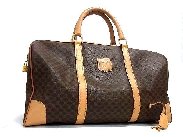 セリーヌ 1円 CELINE マカダム柄 PVC×レザー ショルダーバッグ マカダム - CELINE(セリーヌ) トートバッグ ク Yahoo!オークション ヴィンテージ 0 ミニボストン 1円スタート