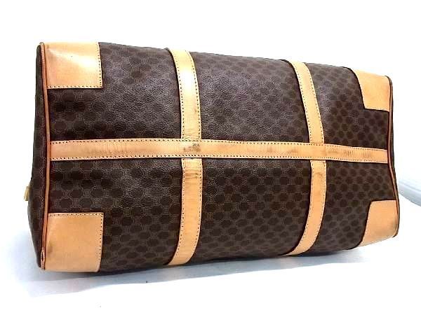 セリーヌ 1円 CELINE マカダム柄 PVC×レザー ショルダーバッグ マカダム - CELINE(セリーヌ) トートバッグ ク Yahoo!オークション ヴィンテージ 0 ミニボストン 1円スタート