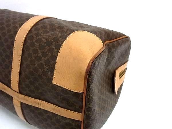 セリーヌ 1円 CELINE マカダム柄 PVC×レザー ショルダーバッグ マカダム - CELINE(セリーヌ) トートバッグ ク Yahoo!オークション ヴィンテージ 0 ミニボストン 1円スタート