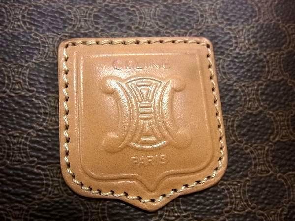 セリーヌ 1円 CELINE マカダム柄 PVC×レザー ショルダーバッグ マカダム - CELINE(セリーヌ) トートバッグ ク Yahoo!オークション ヴィンテージ 0 ミニボストン 1円スタート