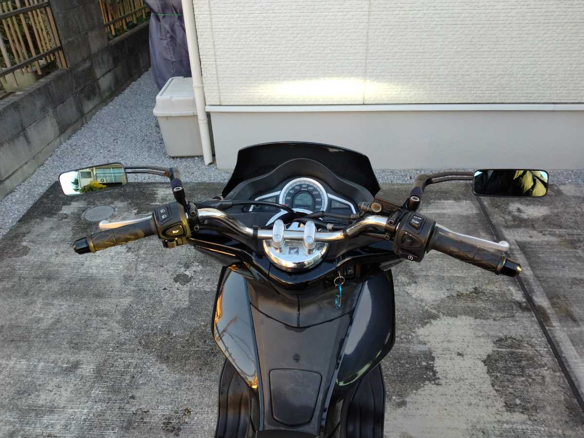 HONDA PCX125 JF56 黒 走行5833km 自賠責9年4月迄 セル1発始動 