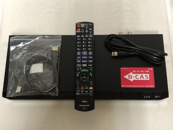 動作確認OK】Panasonic DMR-BRZ1000 ブルーレイレコーダー 純正 