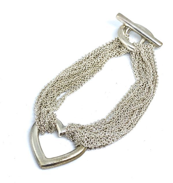 TIFFANY＆Co. ティファニー ブレスレット ハートトグル シルバー925