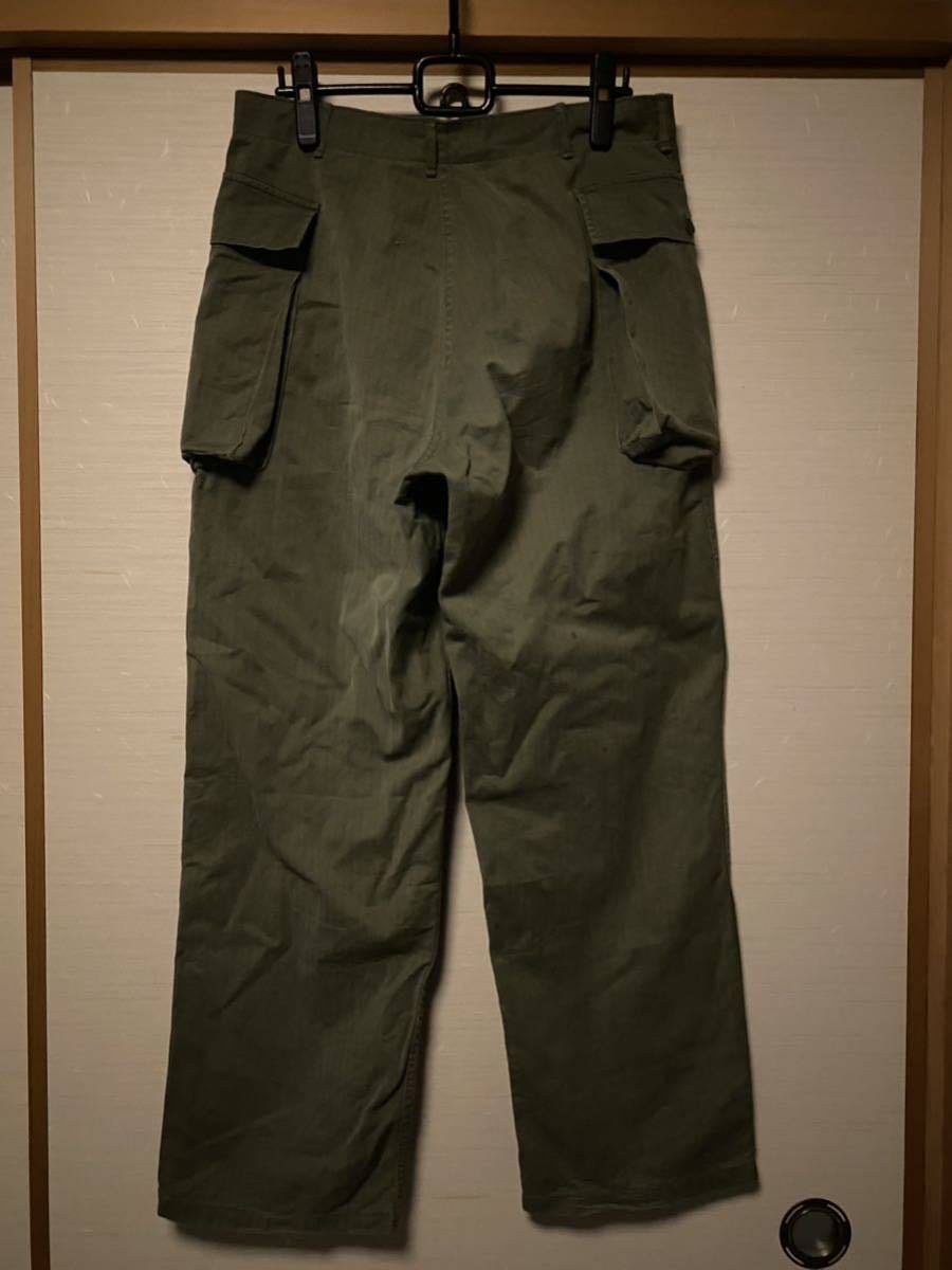 ビンテージ 40s U.S.ARMY M-43 HBT 13スター ヘリンボーン カーゴ 