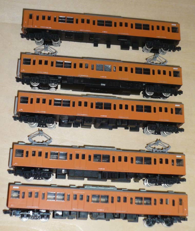 KATO 国鉄 201系試作車 5両セット (難あり) 201系 KATO 試作車