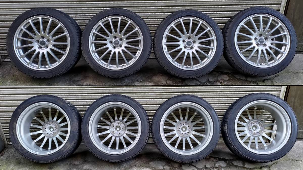 【激安大特価，爆買い】 6分山 BRIDGESTONE BLIZZAK VRX スタッドレス 7.5J +53 225/45R18 ブリヂストン ブリザック PCD100(スタッドレスタイヤ)｜売買されたオークション情報、yahooの商品情報をアーカイブ公開 - オークファン 5穴
