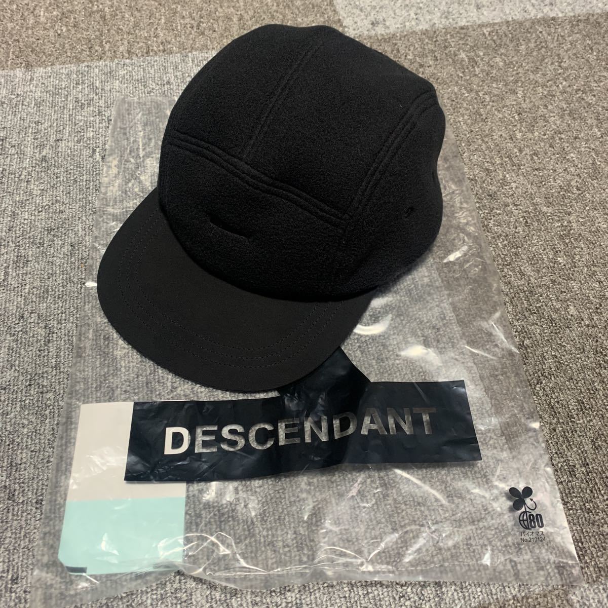 DESCENDANT ジェットキャップ 2022 ブラック 新品未使用 定価8，800円+TAX 