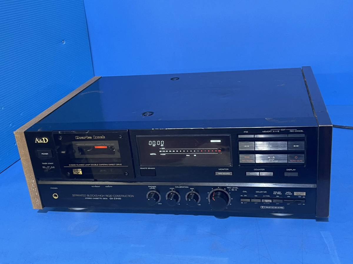 綺麗な外観【ジャンク】 A＆D ステレオカセット デッキ GX-Z9100 お得，格安 A&D GX-Z9100 ステレオカセットデッキ