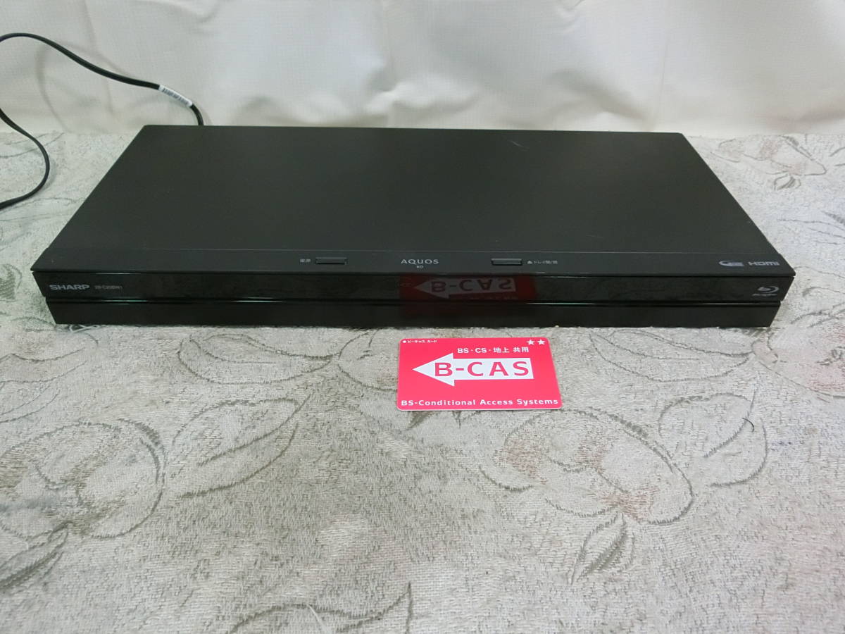 ☆①シャープ ブルーレイレコーダー 2B-C20BW1 2019年製 ☆ジャンク品