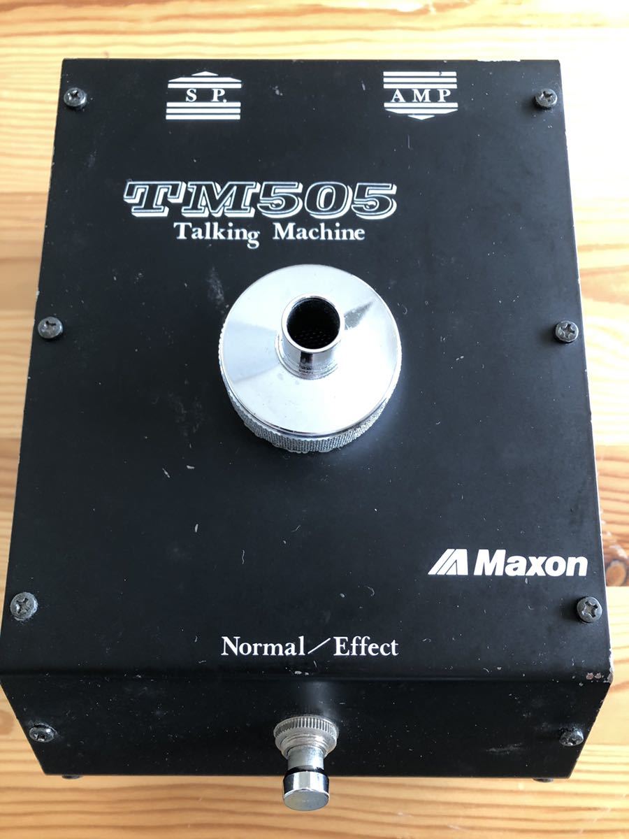 Maxon TM-505 Talking Machine トークボックス マクソン TM-505