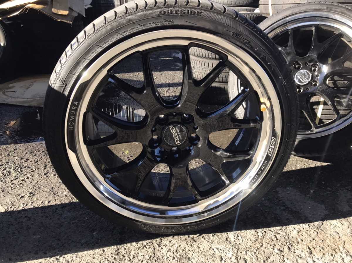RAYS HOMURA ホムラ +38 2×7 ZERO SCORPION - 20⁄PIRELLI 20インチ8.5