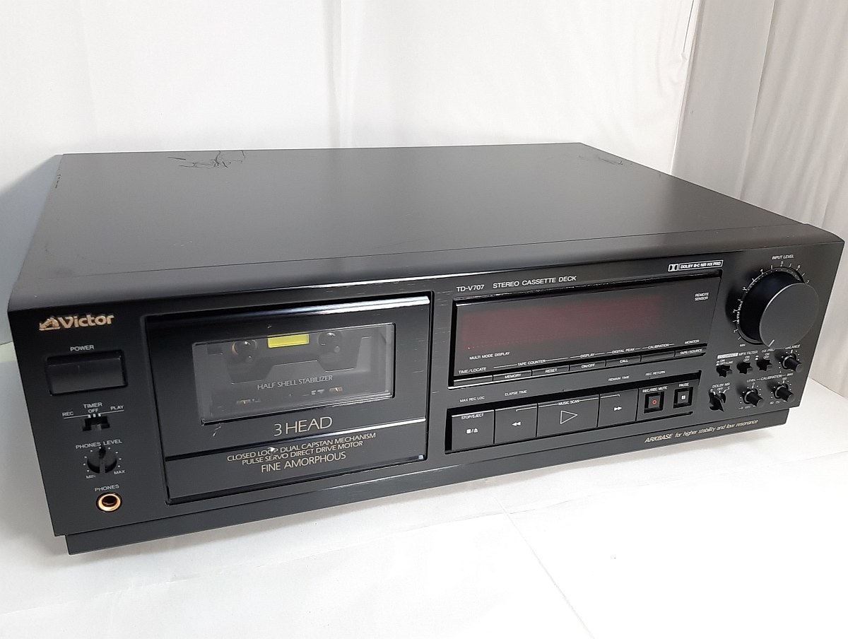 TD-V707 ビクター Victor VICTOR 公式通販 3ヘッドステレオカセット