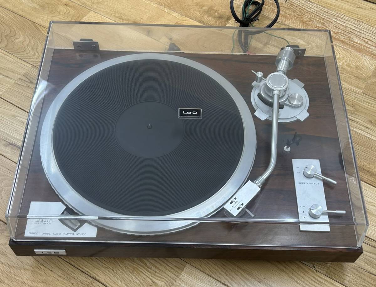 HITACHI 日立 Lo-D HT-550 レコードプレーヤー ターンテーブル 音響 