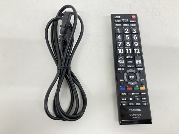 TOSHIBA 東芝 REGZA 40S21 2017年製 テレビ 40 V型 家電 中古 楽