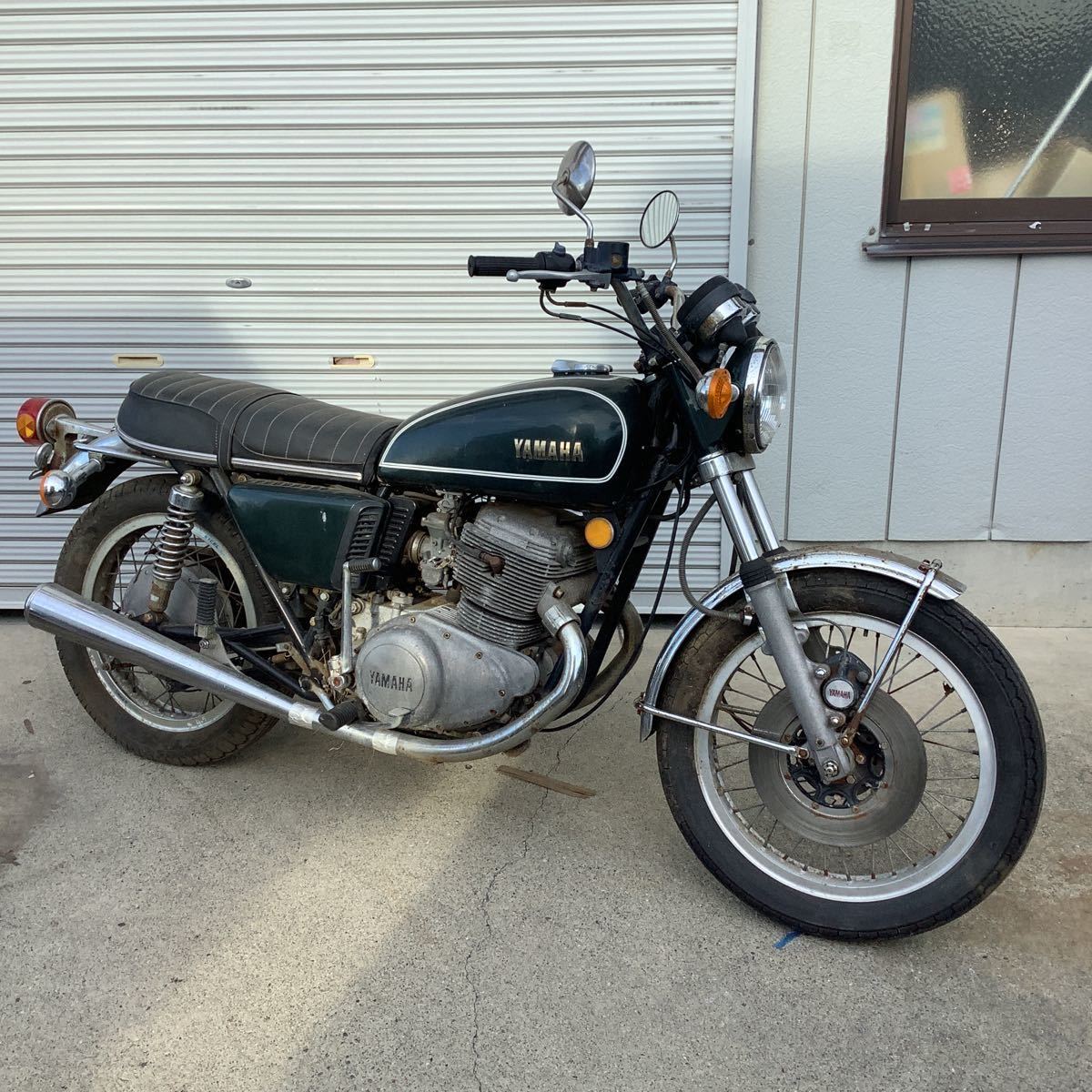 TX750 YAMAHA ヤマハ 書類有り 鍵 部品取り又はレストアベースに