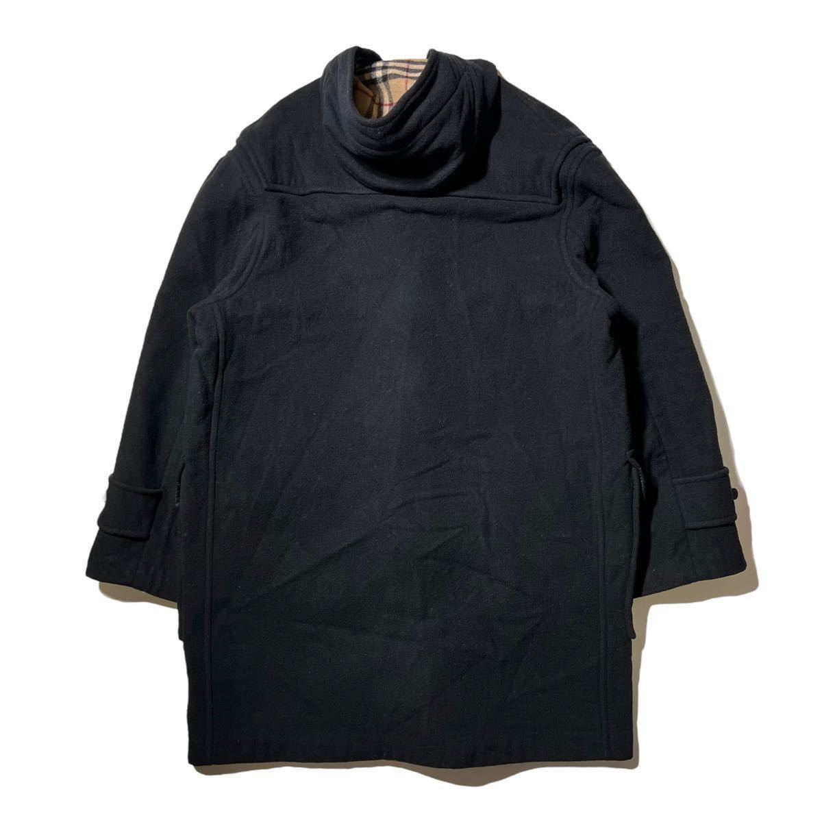 英国製 BURBERRY LONDON ノバチェック ロング ダッフルコート コート