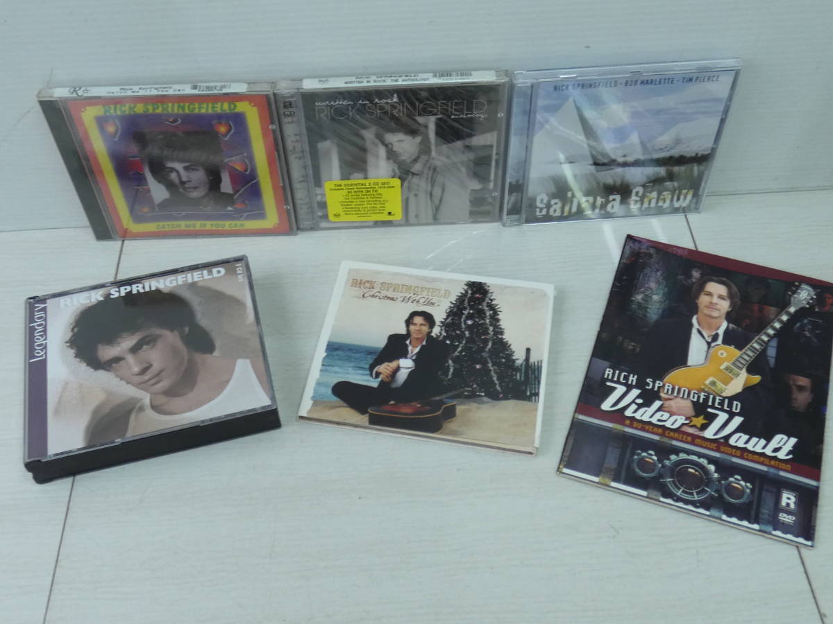 大人気，正規品 RICK SPRINGFIELD リック スプリングフィールド まとめ売り ＣＤ DVD H02892(Rick Springfield)｜売買されたオークション情報、yahooの商品情報をアーカイブ公開 - オークファン R