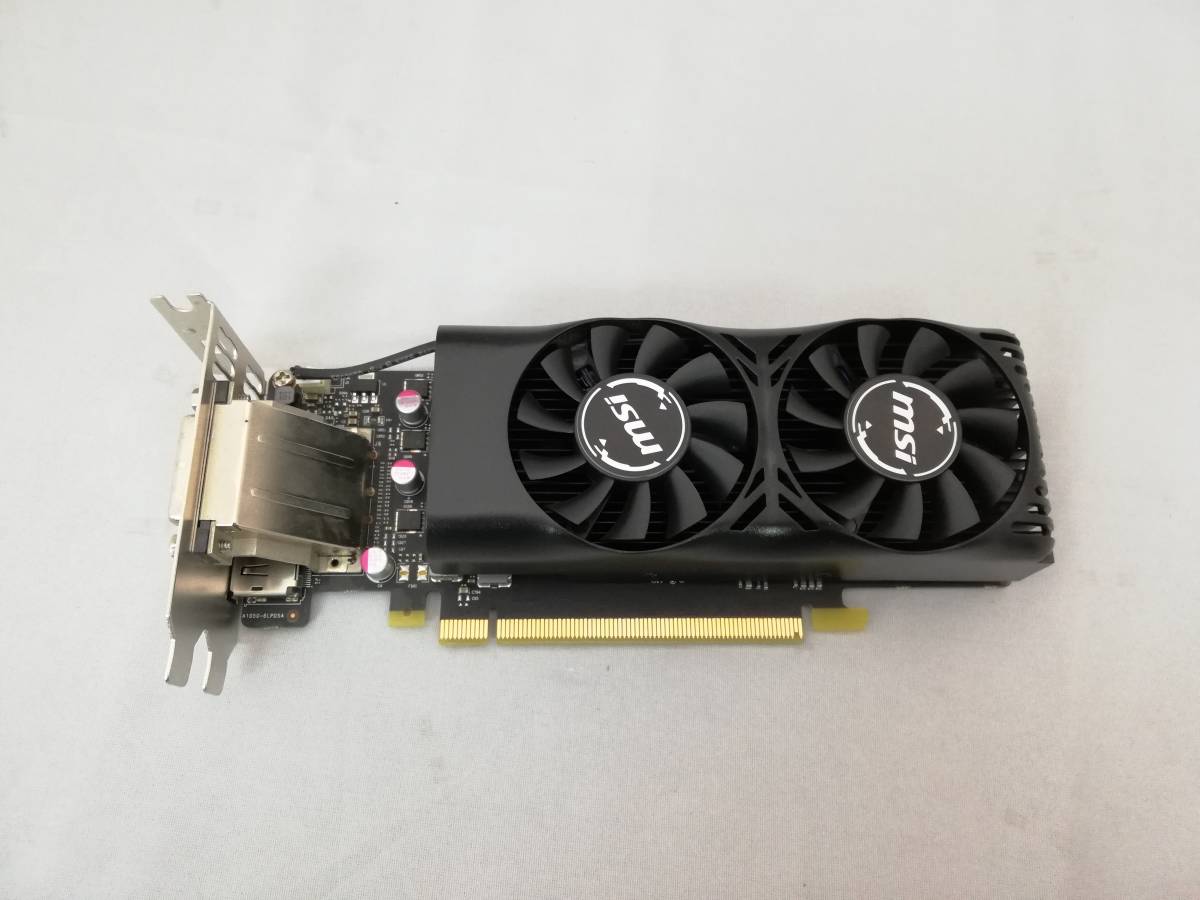 ロープロファイル グラフィックボード MSI GeForce GTX 1050 2GT LP ②