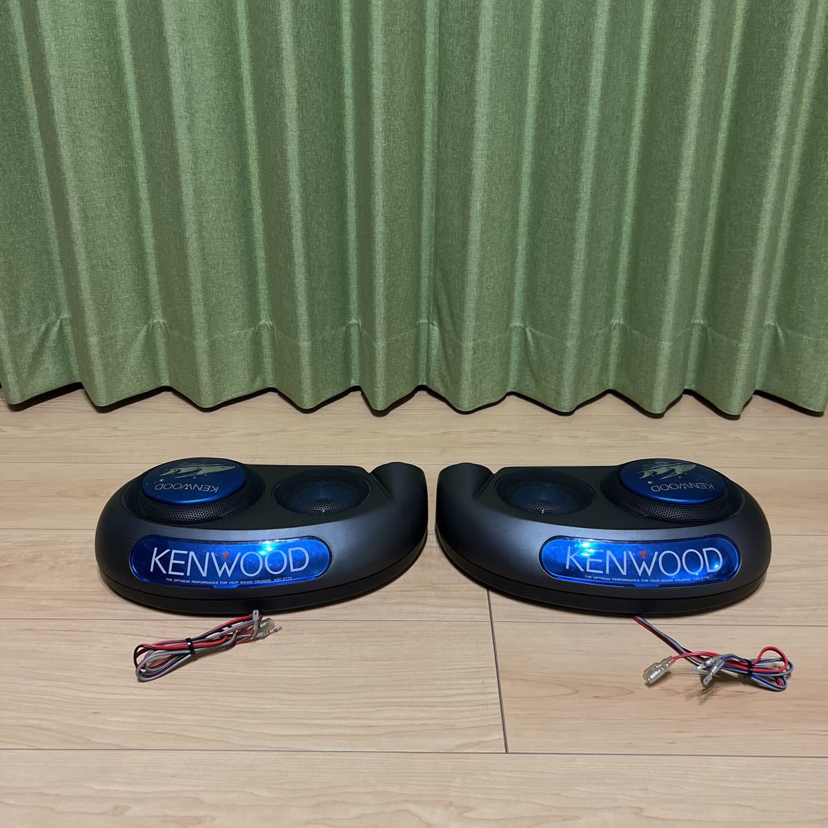 KENWOOD KSC-Z770 カースピーカー イルミネーション 旧車(据置