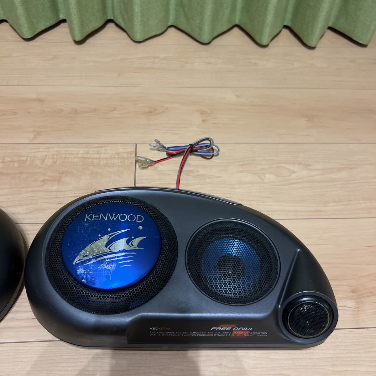KENWOOD KSC-Z770 カースピーカー イルミネーション 旧車(据置