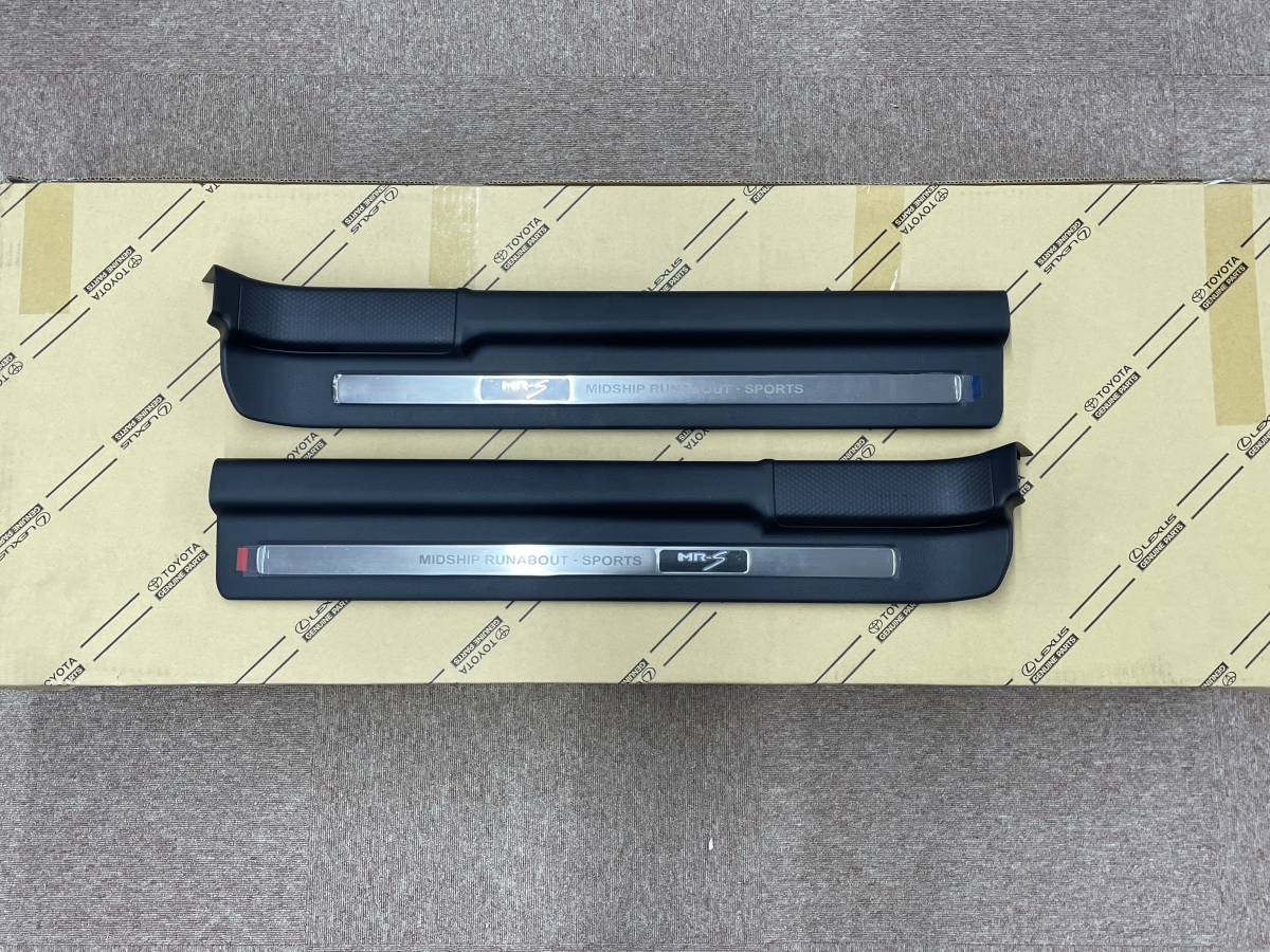 本物保証，正規品 MR-S MRS ZZW30 後期 純正 オプション ステンレス カバー 付き スカッフプレート サイドシル カバー 左右セット(トヨタ用)｜売買されたオークション情報、yahooの商品情報をアーカイブ公開 - オー トヨタ用