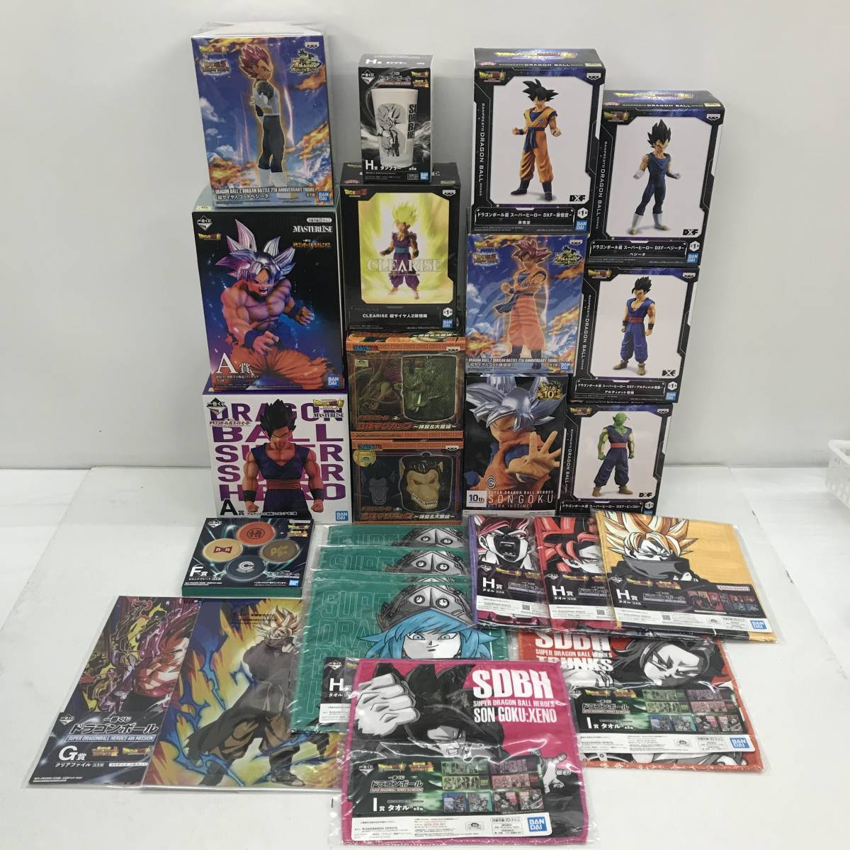 ドラゴンボール クリアファイル 一番くじ グッズ まとめ売り ゴジータ 