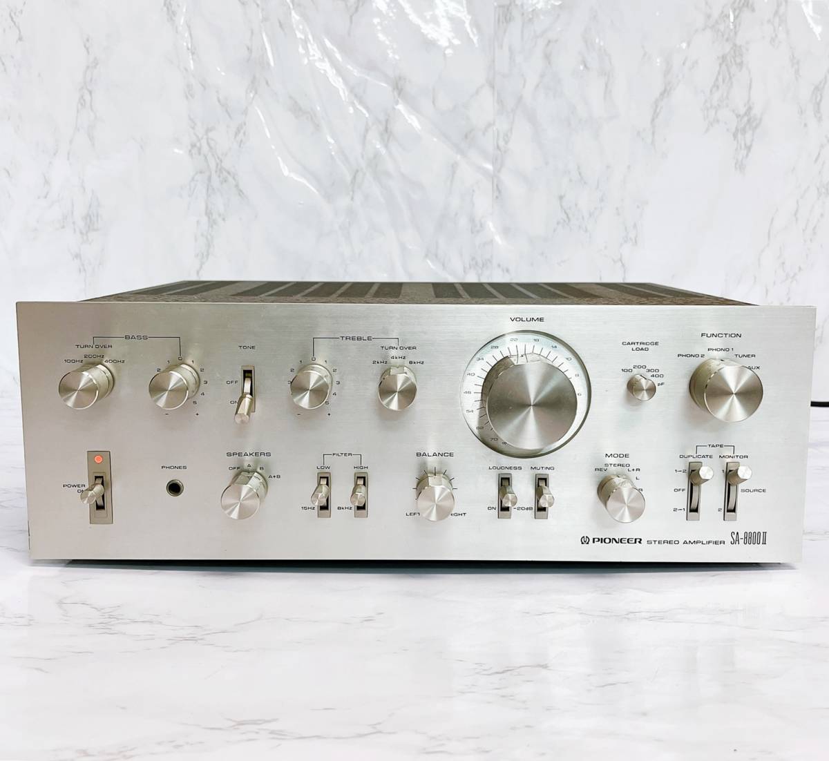 PIONEER プリメインアンプ　ＳＡ-8800Ⅱ【整備済み動作品】 パイオニア SA-8800Ⅱ プリメインアンプ 通電OK 動作未確認 Pioneer