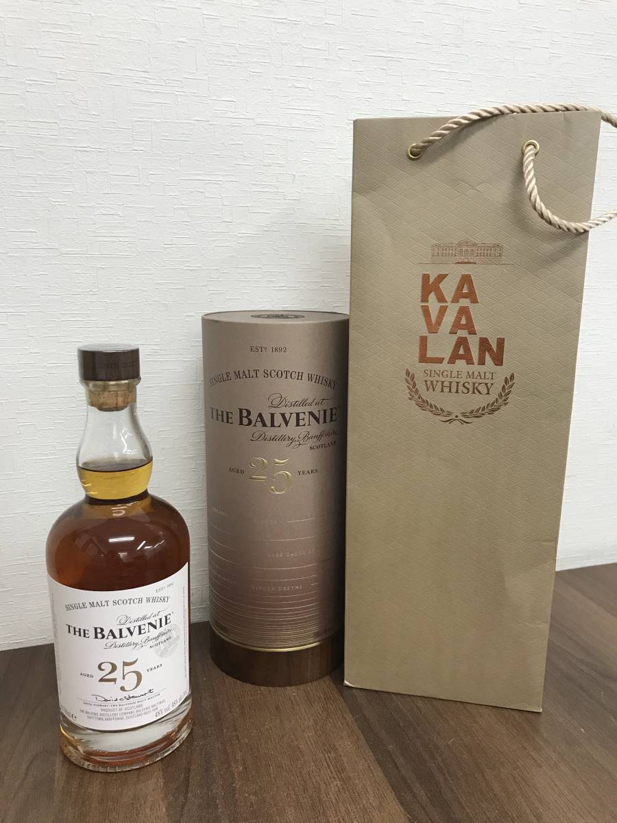 J-771【未開栓】 THE BALVENIE 25年 ザ バルヴェニー スコッチ