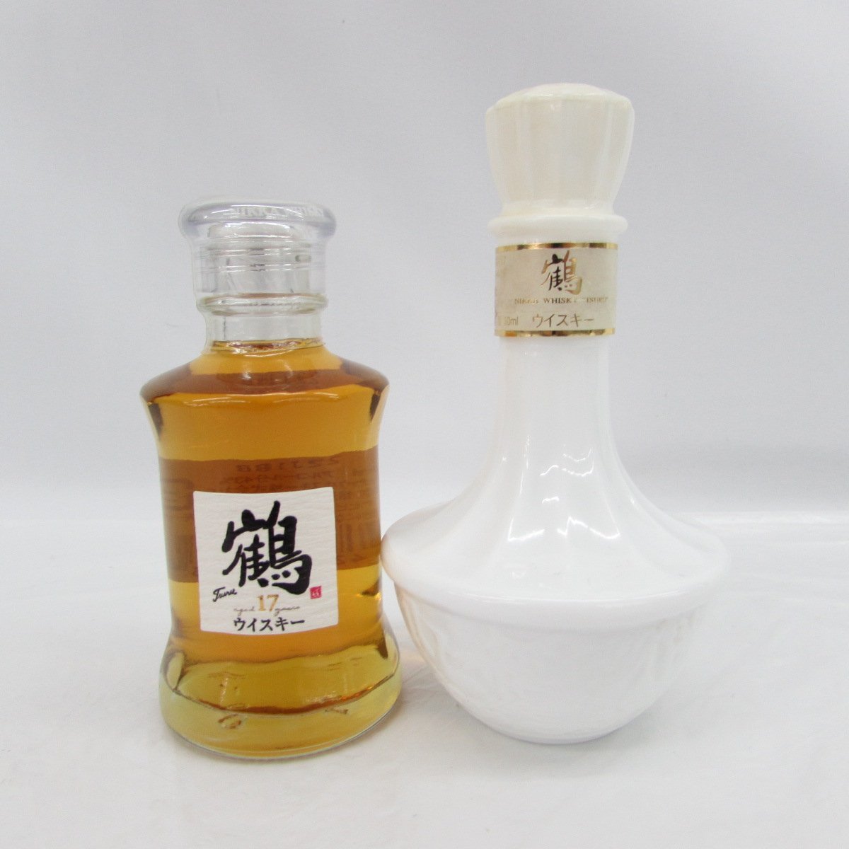 ニッカ NIKKA 陶器ボトル 鶴17年 WHISKY 鶴 ウイスキー ニッカ 