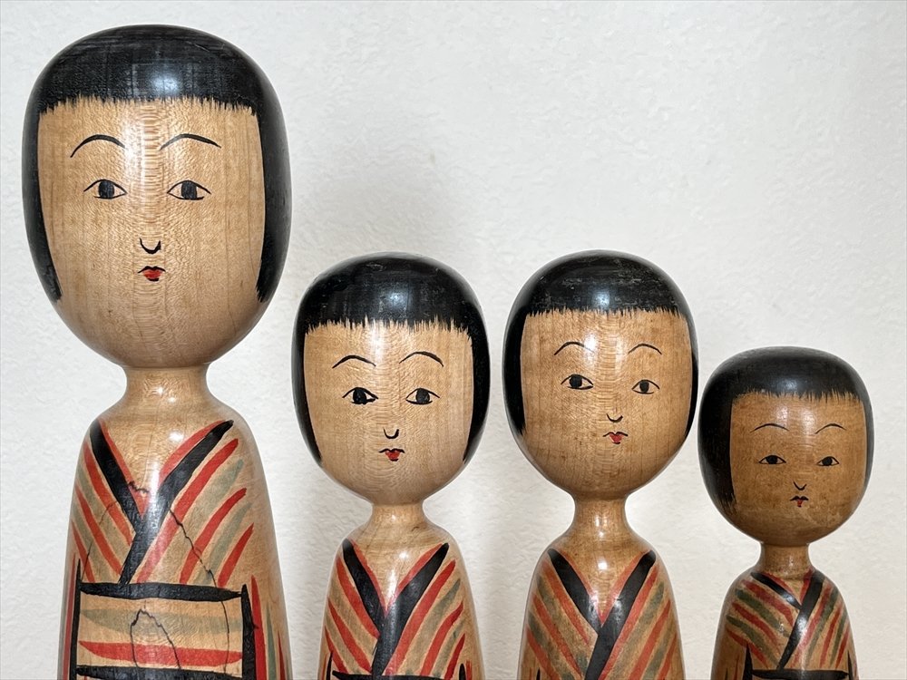 伝統こけし 今 晃 小寸 こけし 高さ：約5㎝（青森県温湯温泉阿保正文作 