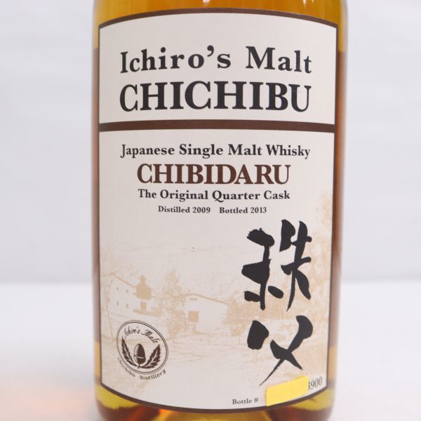 新品正規 1円~Ichiros Malt（イチローズモルト）秩父 ちびダル 2009