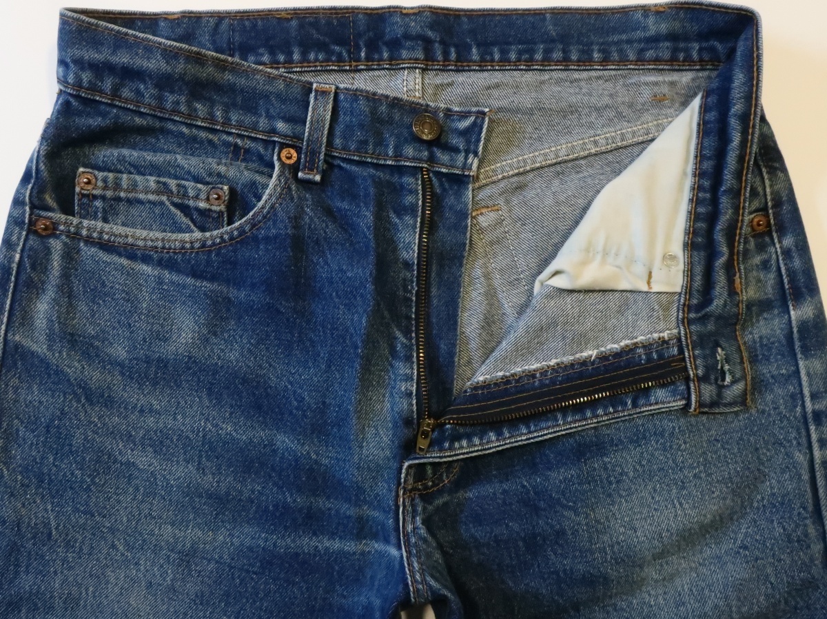 即決★Levi's 505-0217 80s USA製 ボタン裏532 ヴィンテージ デニム ジーンズ パンツ リーバイス 米国製 ビンテージ メンズ 紙パッチ